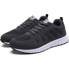 Men's Breathable Lace Up Running Shoes