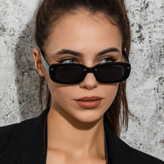 Vintage Small Square Sunglasses UV Protection