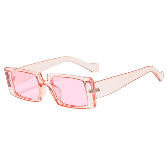 Y2K Rectangular Chunky Frame Sunglasses for Women