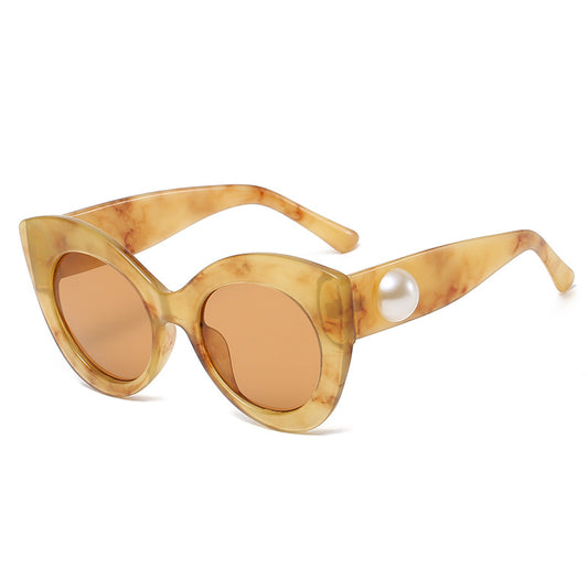 Candy Pearl Cat Eye Sunglasses