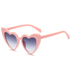 Love Ladies Heart Large Frame Sunglasses