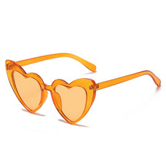 Love Ladies Heart Large Frame Sunglasses
