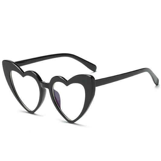 Love Ladies Heart Large Frame Sunglasses