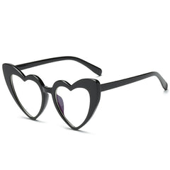 Love Ladies Heart Large Frame Sunglasses