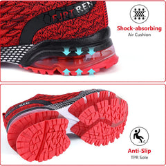 Men's Mesh Air Cushion Shock Absorbing Lightweight Running Shoes