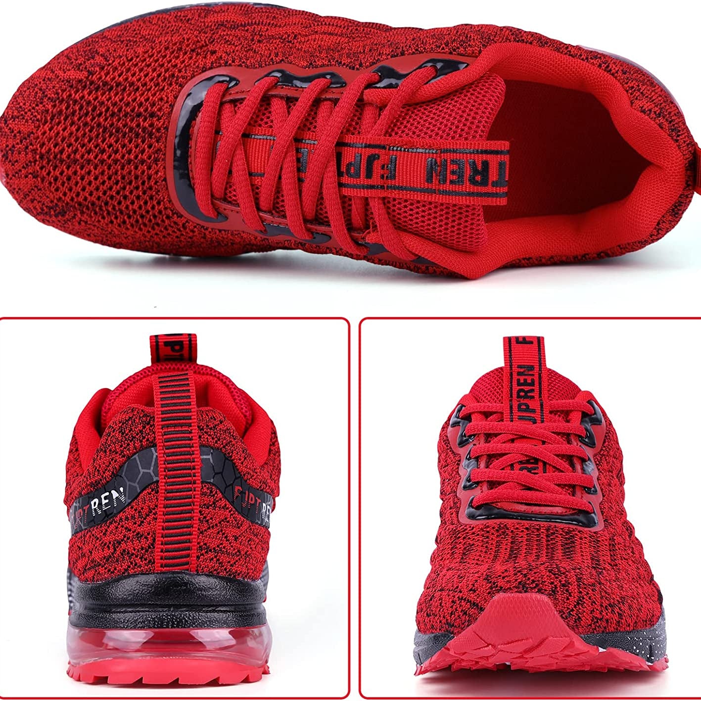 Men's Mesh Air Cushion Shock Absorbing Lightweight Running Shoes