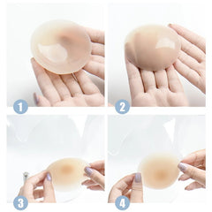 Women's Self-adhesive Breast Paste Invisible Silicone Chest Paste