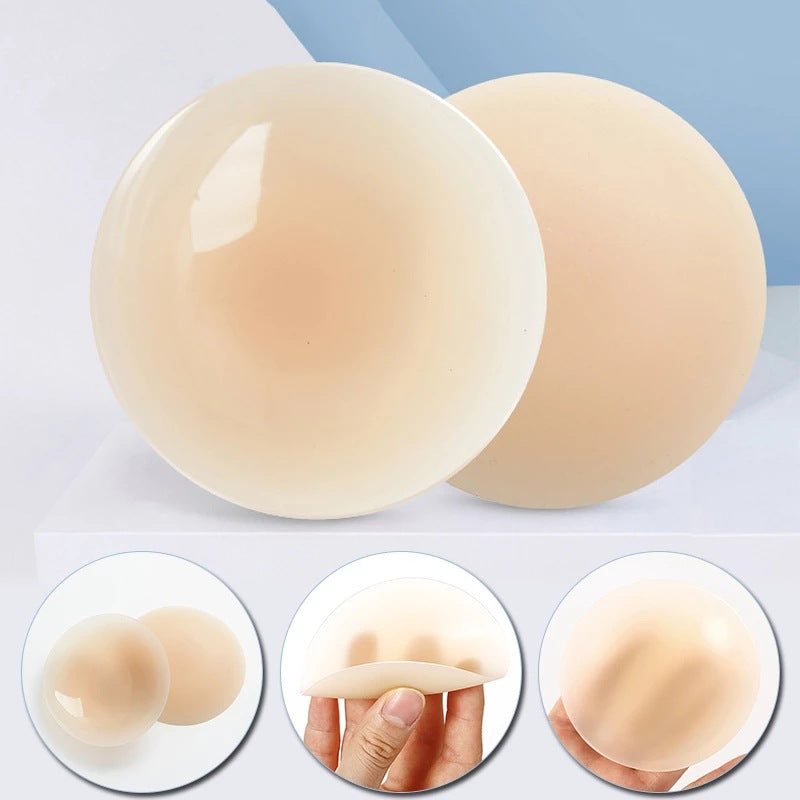 Women's Self-adhesive Breast Paste Invisible Silicone Chest Paste