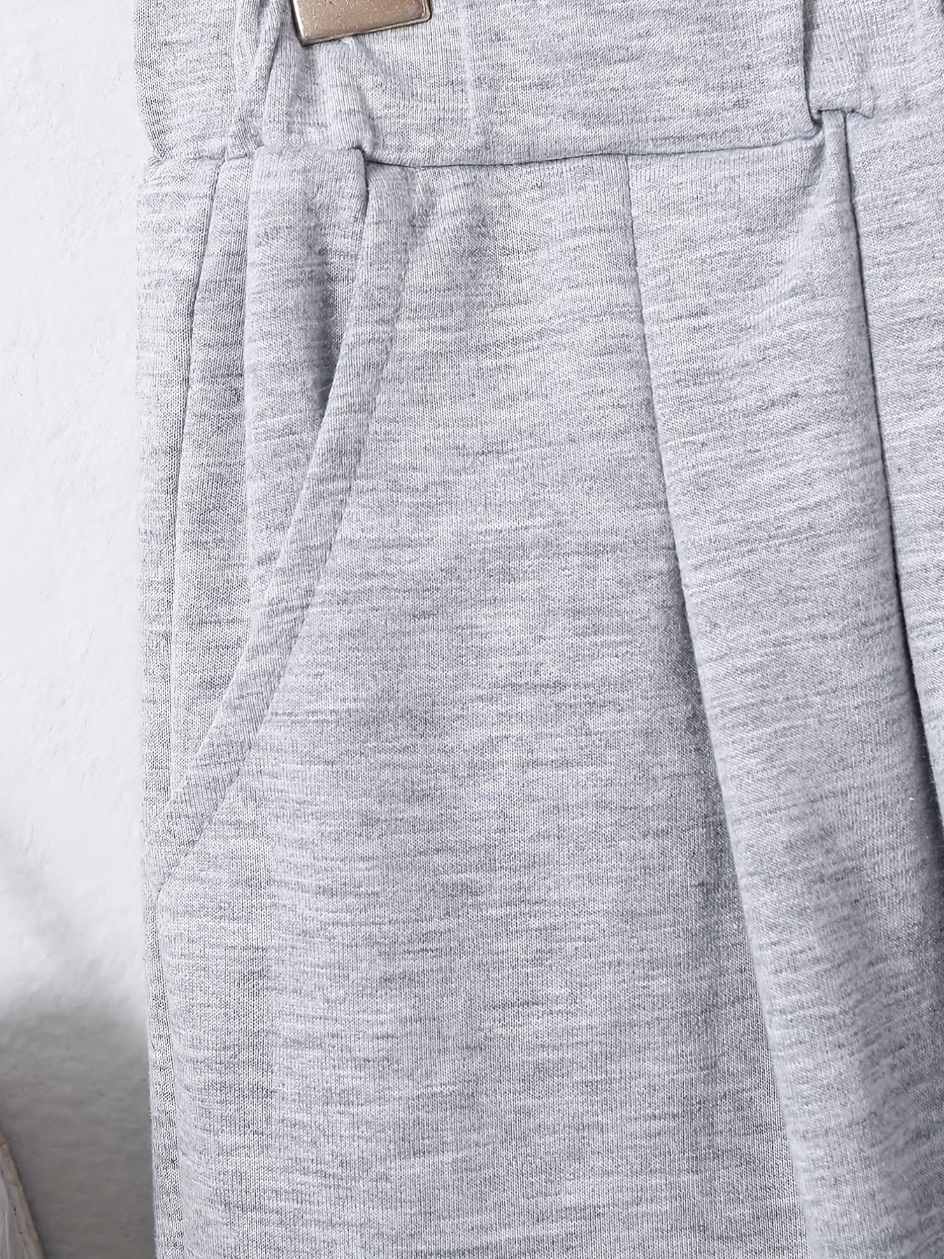 Girls' Wide Leg Plain Pants Trousers for Street Outfits