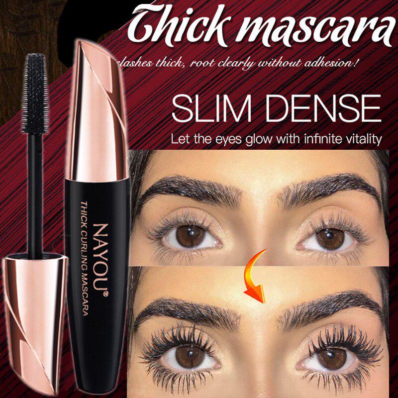Waterproof Silk Fiber Mascara Extension Lash Effect Natural Hypoallergenic