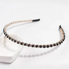 Crystal Hair Band Head Band Anti Slip Hair Clip