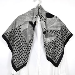 Twill Silk Square Scarf Turban Ladies Sun Protection Shawl