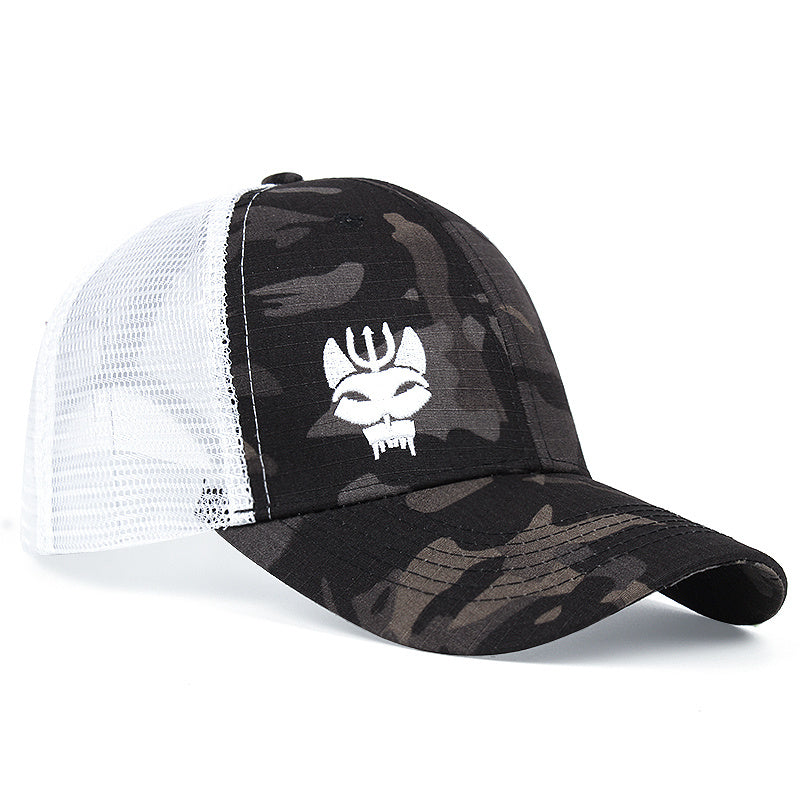 Cartoon Embroidery Baseball Cap Seal Team Cotton Sports Hat