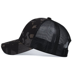 Cartoon Embroidery Baseball Cap Seal Team Cotton Sports Hat