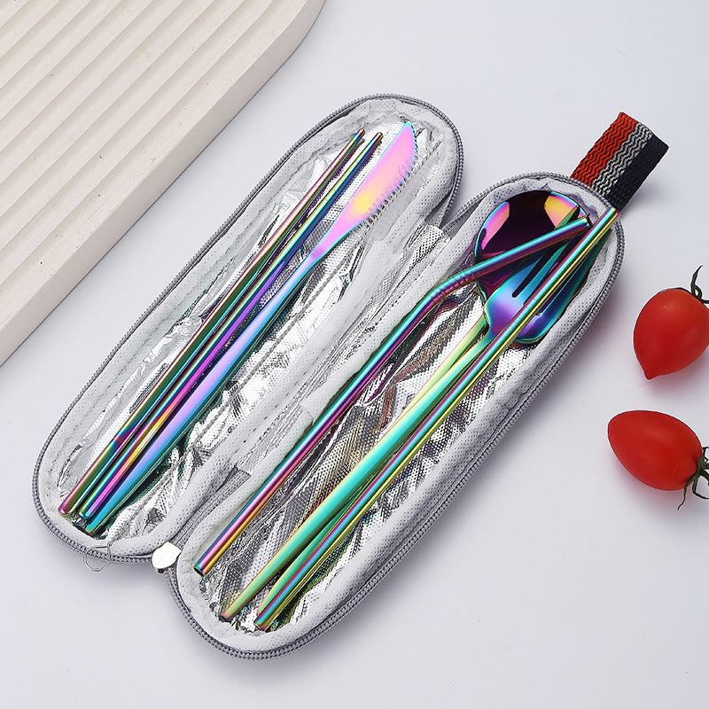 Stainless Steel Cutlery Set for Travel Camping