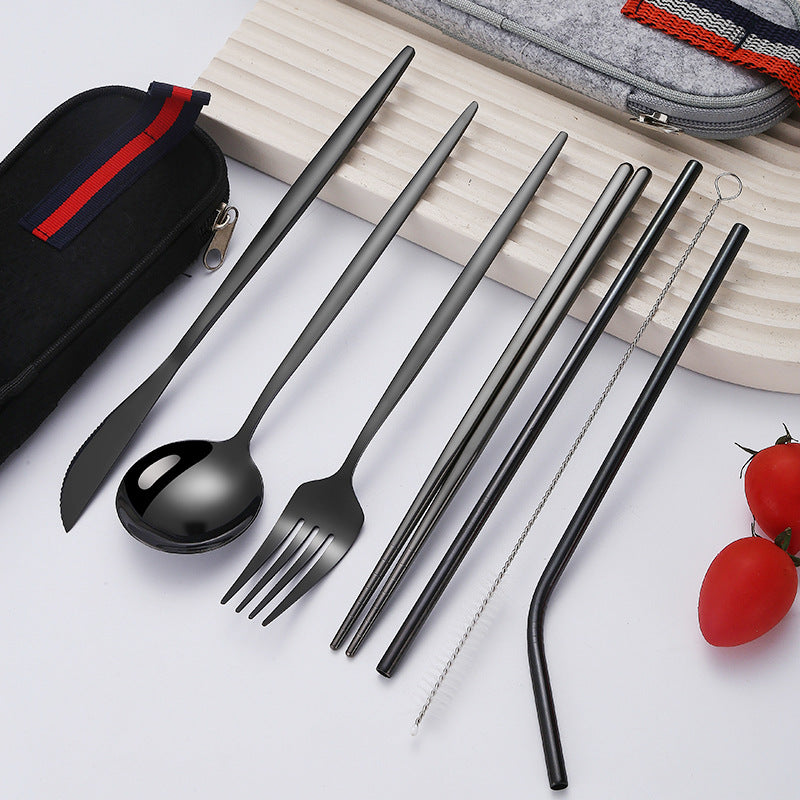 Stainless Steel Cutlery Set for Travel Camping