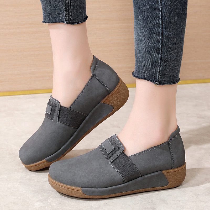 Women's Soft Sole Slip-On Loafers Casual Shoes