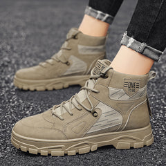 Men's Lace-up British Style Winter Boots