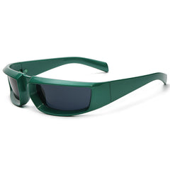 Y2K Wrap Around Sunglasses Vintage Punk Sports Shades