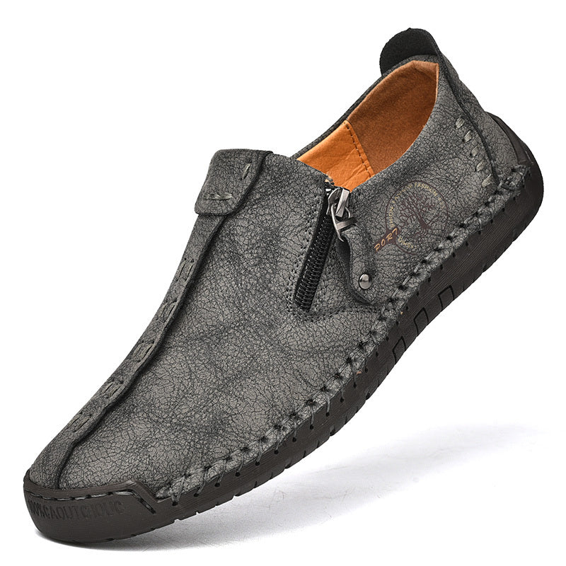 Men's Vintage Breathable Loafer Shoes For Outdoor