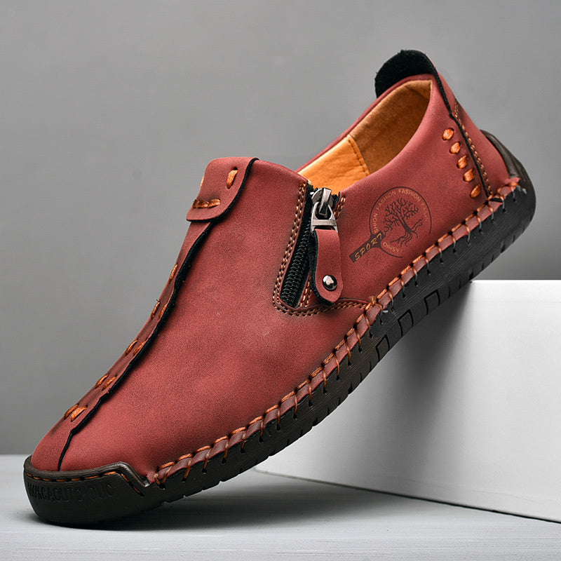 Men's Vintage Breathable Loafer Shoes For Outdoor