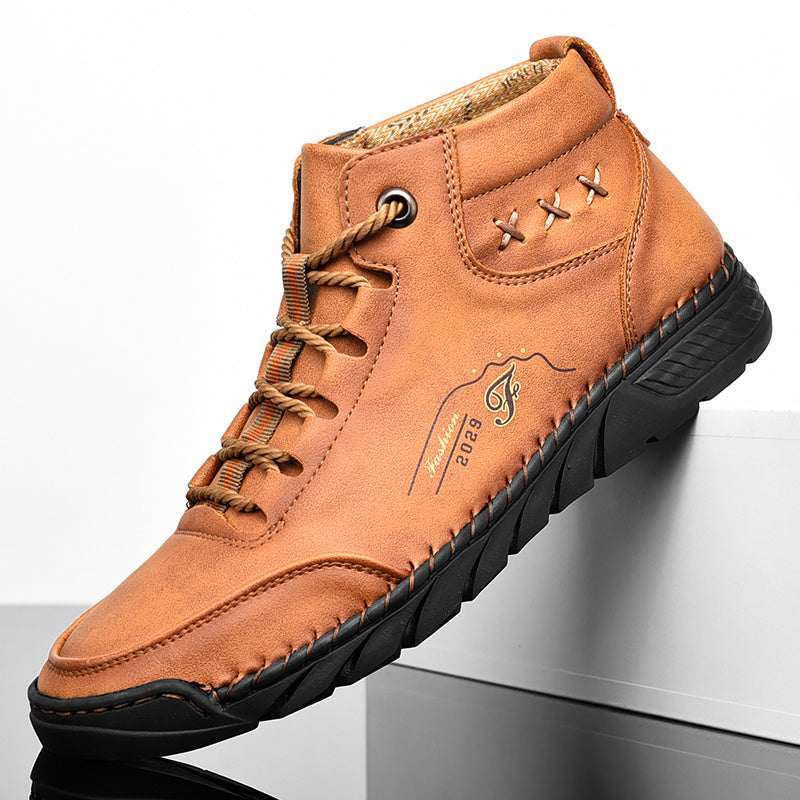 Men's Vintage Ankle Boots Outdoor Shoes For Winter