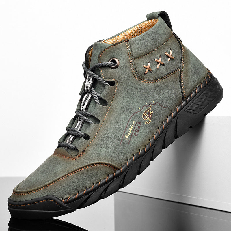 Men's Vintage Ankle Boots Outdoor Shoes For Winter