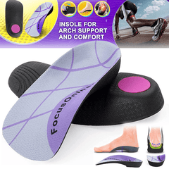 Arch Support Insoles for Plantar Fasciitis Relief Work Boots