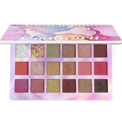 Colorful Matte Glitter Eyeshadow Palette Cosmetics