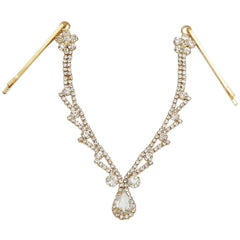 Vintage Rhinestone Bridal Headband Chain for Wedding