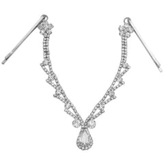 Vintage Rhinestone Bridal Headband Chain for Wedding