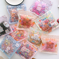 Disposable Children's Braided Rubber Band Hair Ring 200pcs
