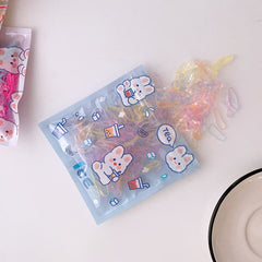 Disposable Children's Braided Rubber Band Hair Ring 200pcs