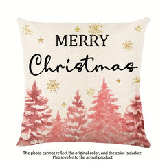 Christmas Cartoon Decorative Cushion Cover for Living Room Sofa