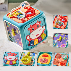 Colorful Musical Baby Activity Cube Toy