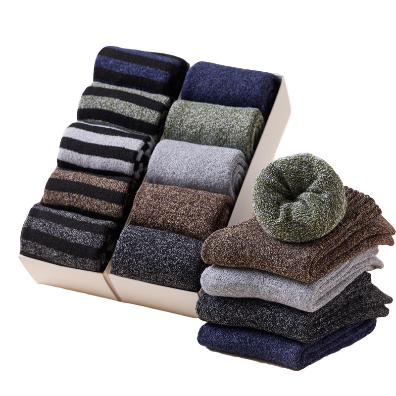 Winter Thermal Socks With Wool Padded - Warm Cotton Socks