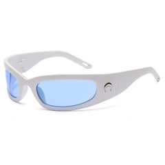 Moon Rectangle Sunglasses Men Women's Shade Eyewear