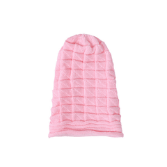 Pleated Flange Cap Ladies Winter Ski Sweater Hat Outdoor Knitted Hat