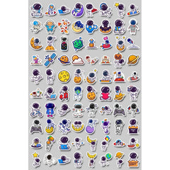 83pcs Astronaut Stickers, DIY Projects & School Supplies