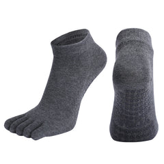 Short Calf 5-Toe Split Socks for Fitness Yoga Pilates