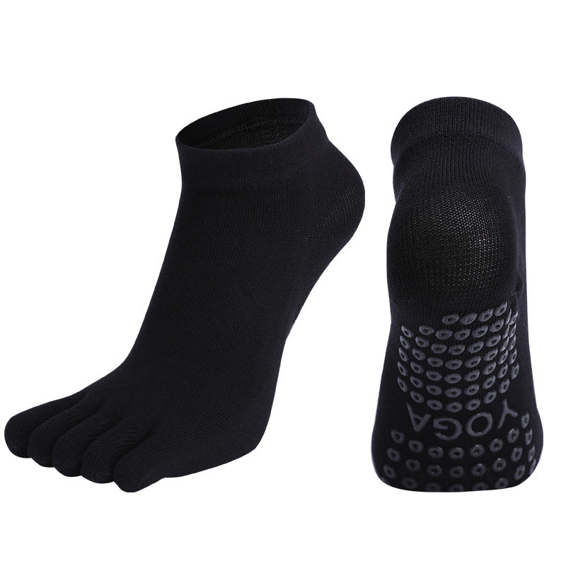 Short Calf 5-Toe Split Socks for Fitness Yoga Pilates