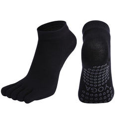 Short Calf 5-Toe Split Socks for Fitness Yoga Pilates
