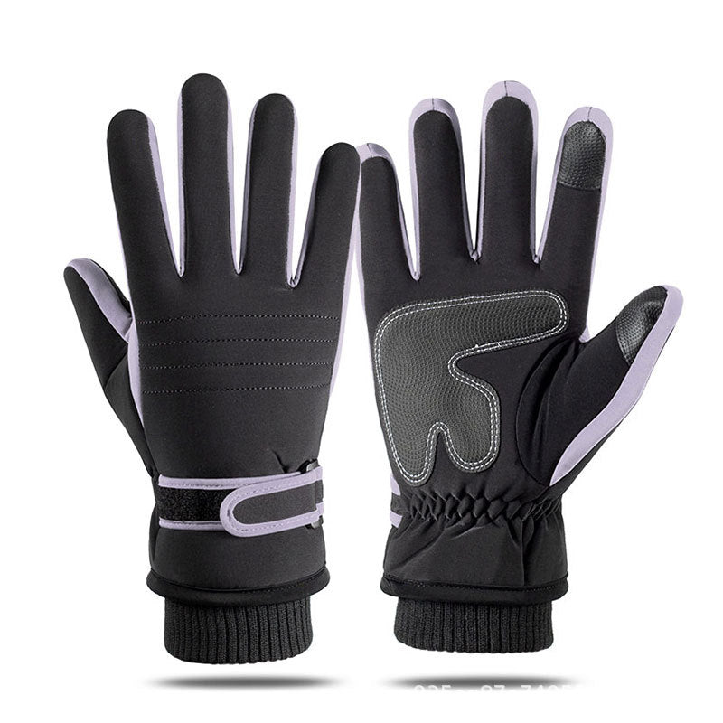 Winter Windproof Motorcycle Gloves for Cycling and Skiing