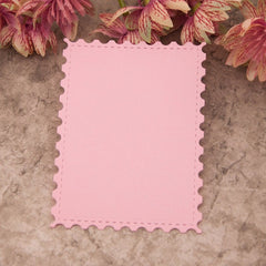 5 PCS Stitched Rectangle Frame Cutting Dies Scrapbooking Steel Craft Cuts