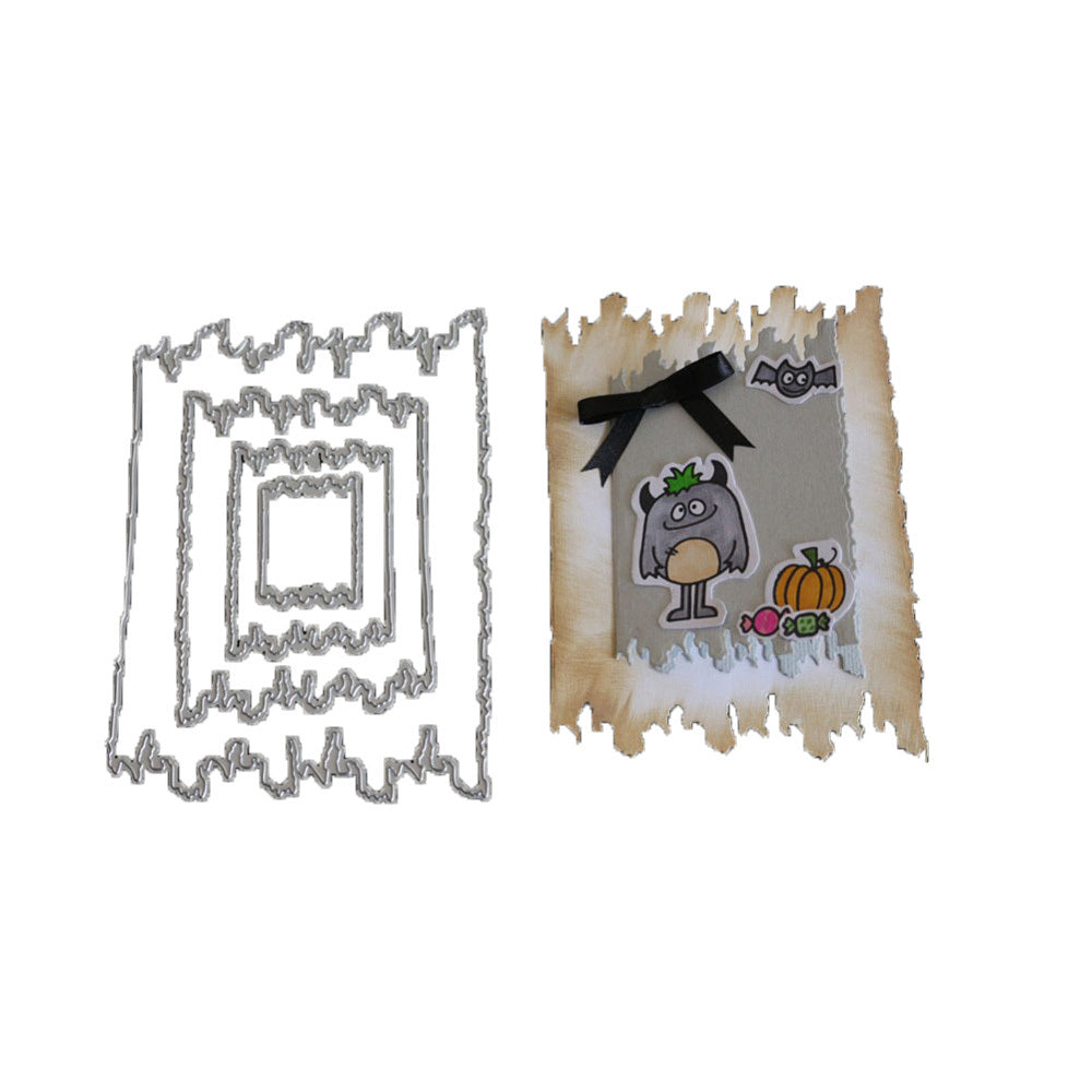 Irregular Frame Metal Cutting Dies For DIY Scrapbooking Card Making