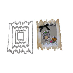 Irregular Frame Metal Cutting Dies For DIY Scrapbooking Card Making
