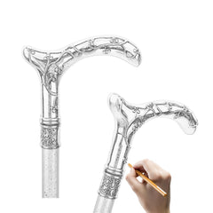 Plum Blossom Flower Walking Stick Cosplay Vintage Party Fashionable Cane Crosier