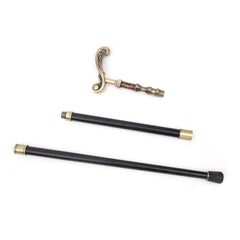 Golden Flower Walking Stick - Decorative Fashionable Design