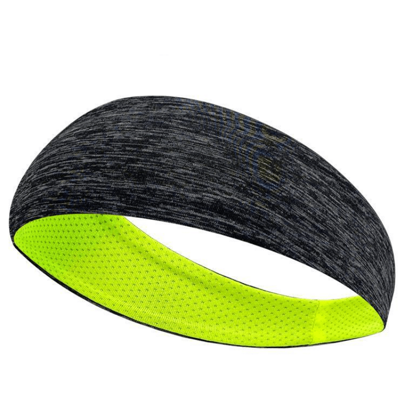 Sweat Wicking Men's Headband for Running Crossfit Yoga Cycling