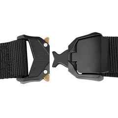 Outdoor Men's Nylon Tactical Belt with Key Chain Buckle Set